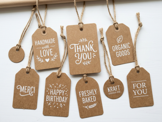 Custom Kraft Paper Tags
