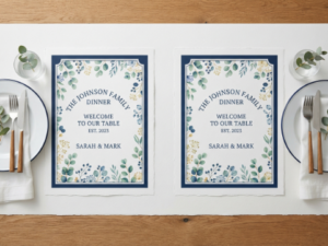 Custom Placemats Paper