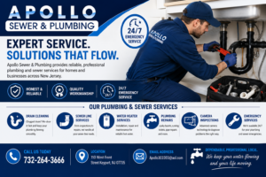 Plumbing services Monmouth County NJ