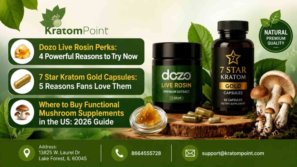 Functional mushrooms Dozo 7 Star