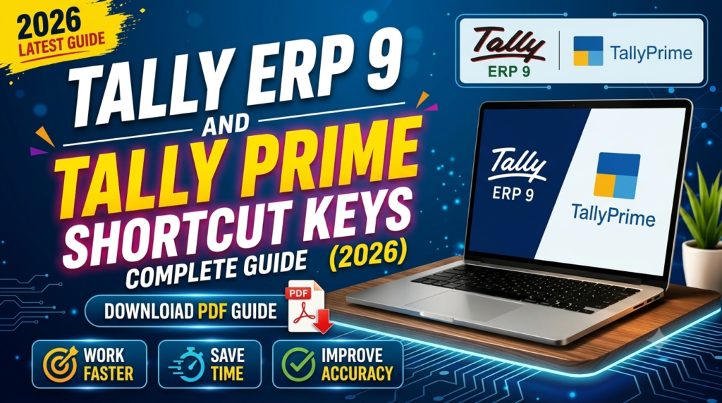 Tally Prime keyboard shortcuts