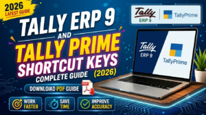 Tally Prime keyboard shortcuts
