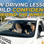 How Driving Lessons Build Confidence Behind the Wheel