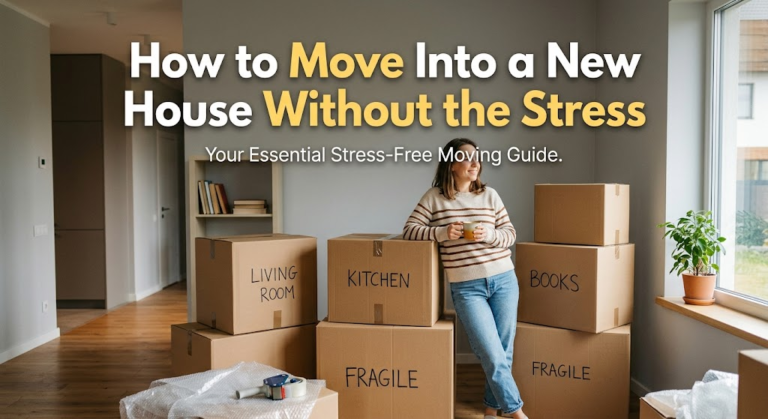 How to Move Into a New House Without the Stress