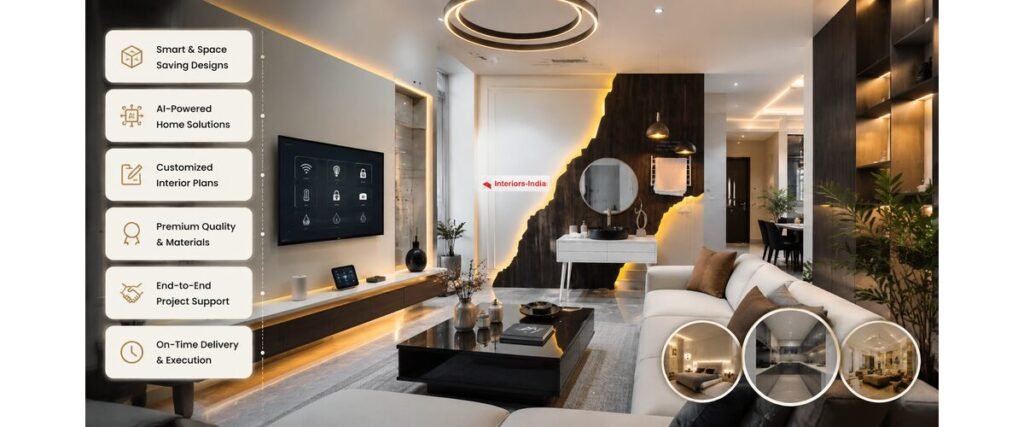 Interior Design Company in Delhi for Smart, Modern & Comfortable Homes