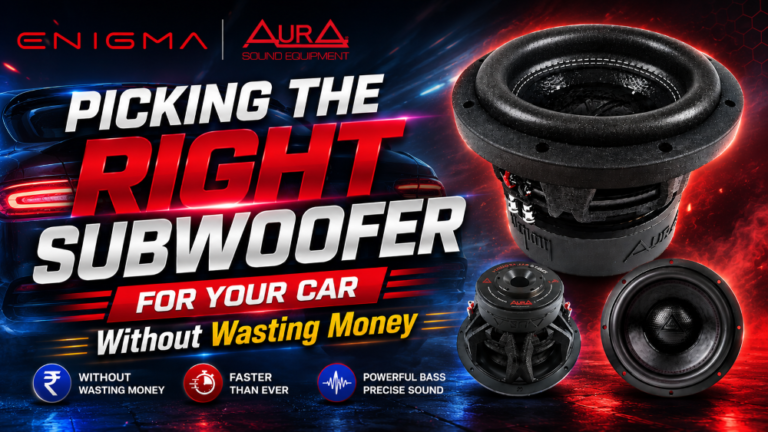 Picking the Right Subwoofer for Your Car Without Wasting Money