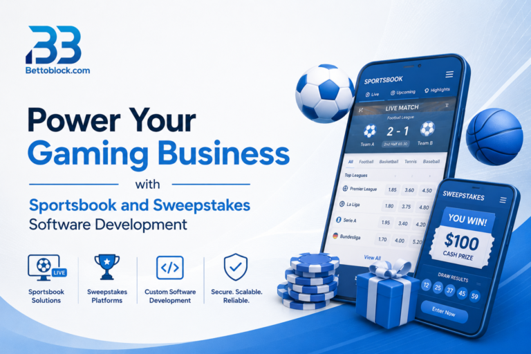 Power Your Gaming Business with Sportsbook and Sweepstakes Software Development