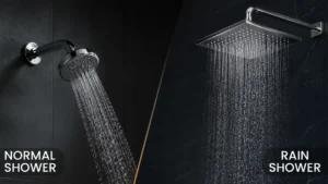 Rain Shower vs Normal Shower