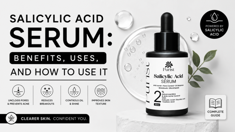 Salicylic Acid Serum Benefits, Uses, and How to Use It