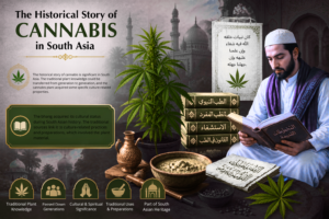 Historical cannabis and bhang culture in South Asia with Islamic heritage, traditional plant knowledge, and cultural practices