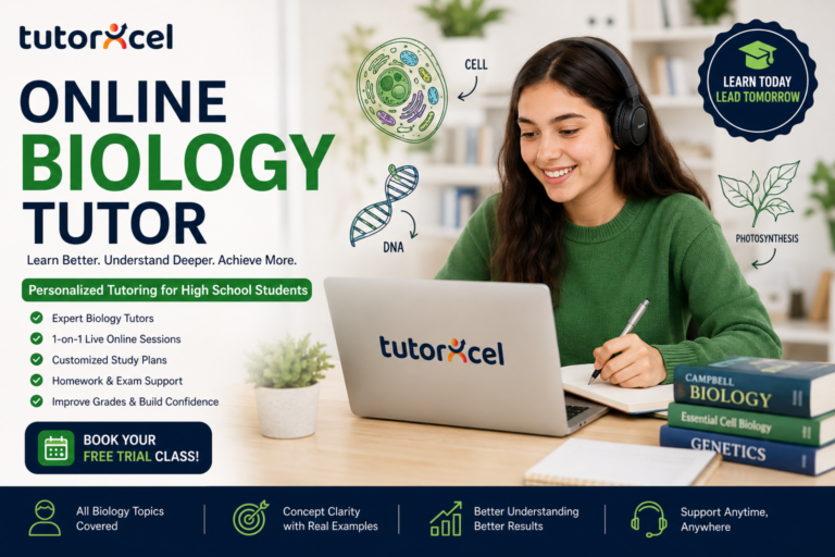 TutorXcel Biology Tutor for Online Learning Support