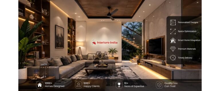 Why the Best Interiors in India Always Begin with Smart Planning