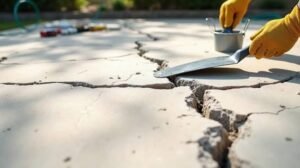 Asphalt contractor Kent paving a residential driveway