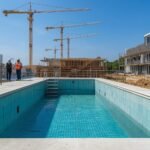 lucid-origin_Construction_site_of_a_luxury_swimming_pool_mid-build_concrete_shell_and_tiling_-0
