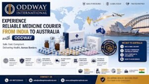 medicine courier from india to Australia.