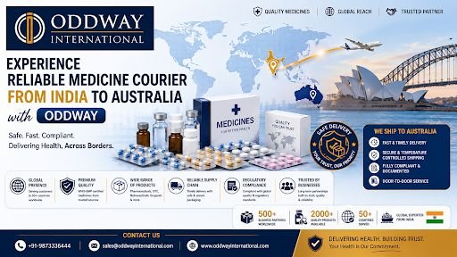 medicine courier from india to Australia.
