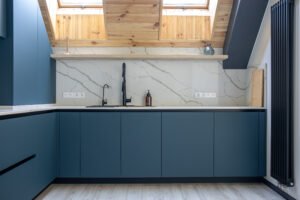 hand painted kitchen cabinets Cork
