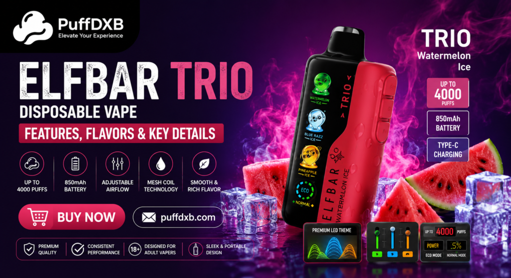 Elfbar Trio Disposable Vape