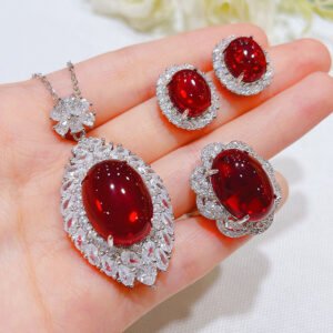 red stone jewelry