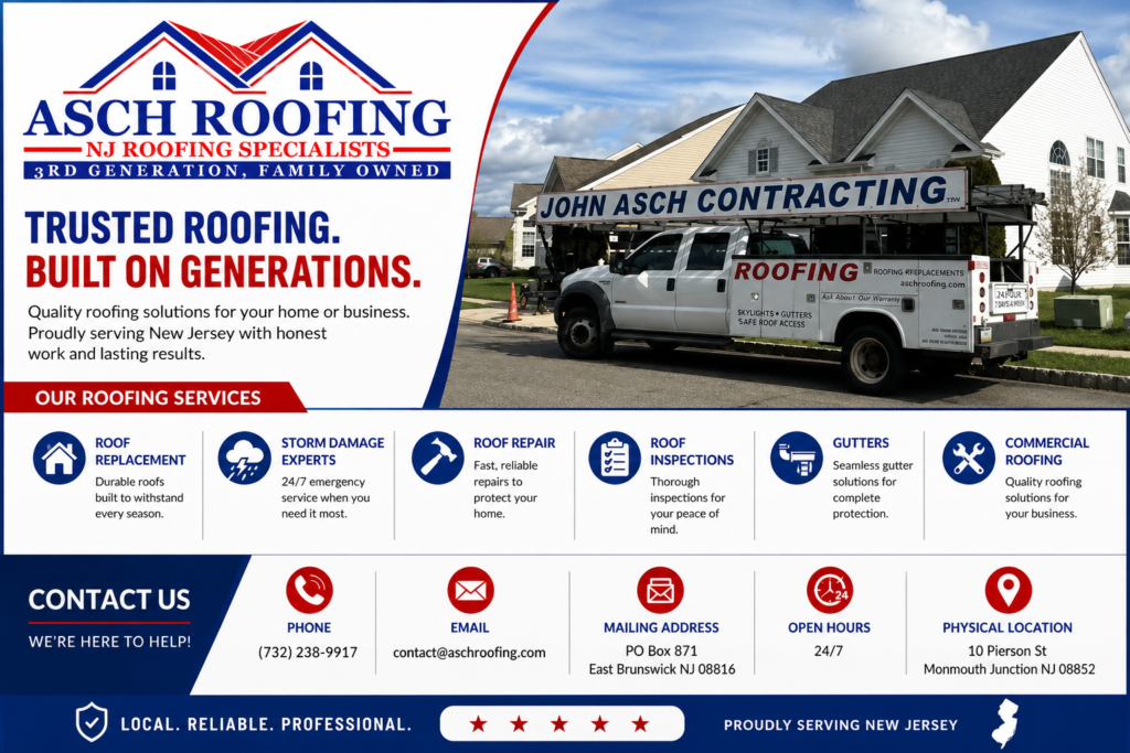 roofing repair Middlesex County NJ