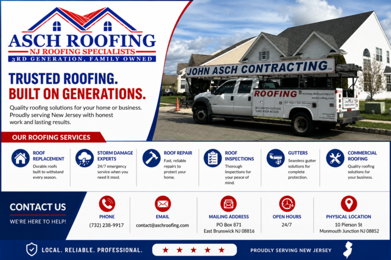 roofing repair Middlesex County NJ