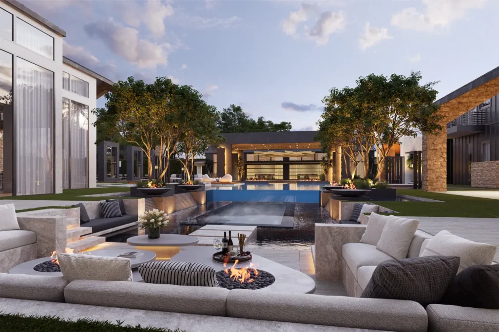 backyard design Colleyville TX