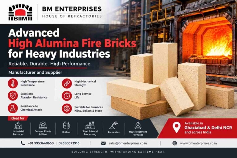 Advanced High Alumina Fire Bricks for Heavy Industries Manufacturer and Supplier