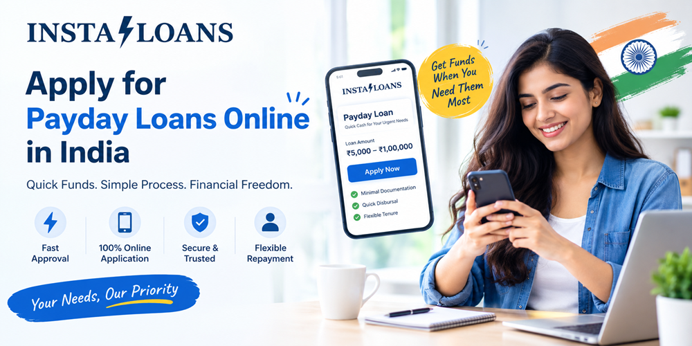 Apply for Payday Loans Online in India | Insta Loans