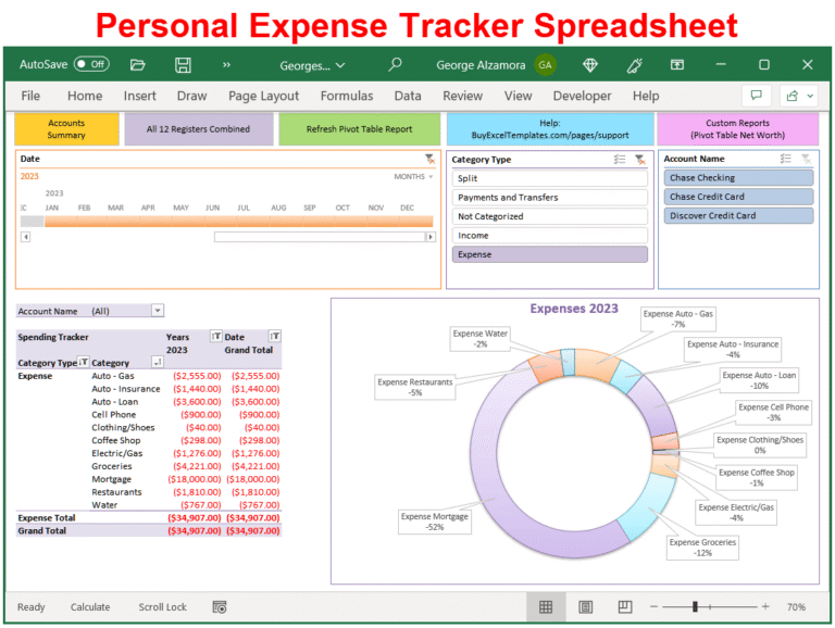 Buy Premium spreadsheet