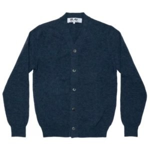 CDG-Men-Lambswool-V-Neck-Cardigan-Navy-Blue-300x300