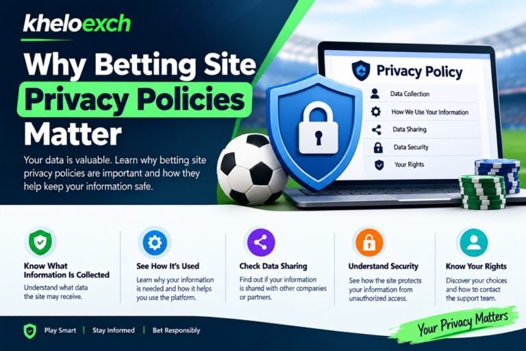 Why Betting Site Privacy Policies Matter