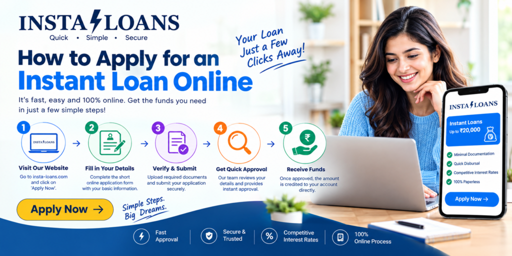 How to Apply for an Instant Loan Online | Step-by-Step Guide