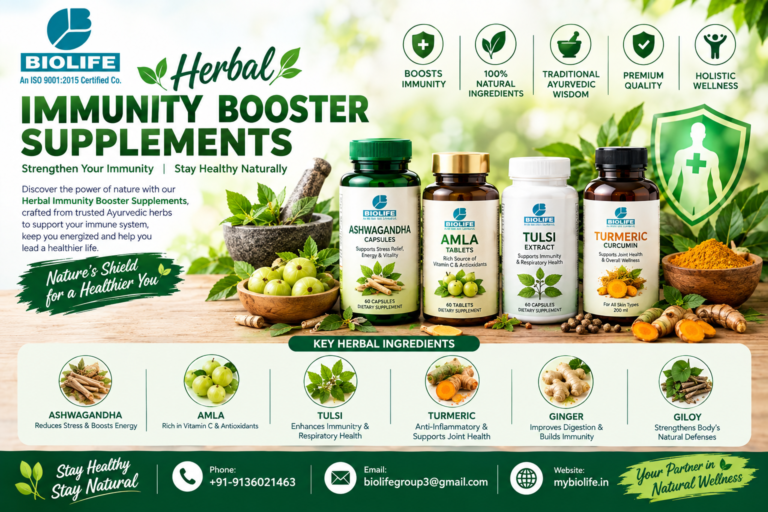 Herbal immunity booster supplements