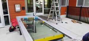 Commercial door replacement