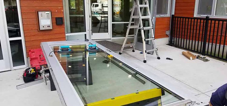 Commercial door replacement