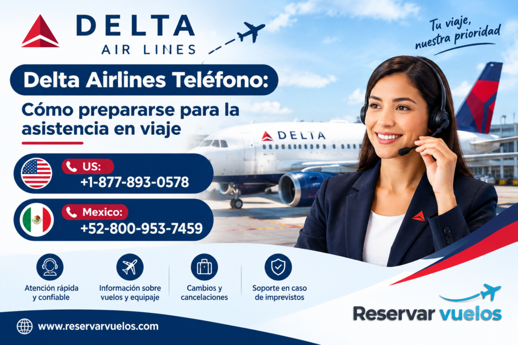 Delta Airlines teléfono