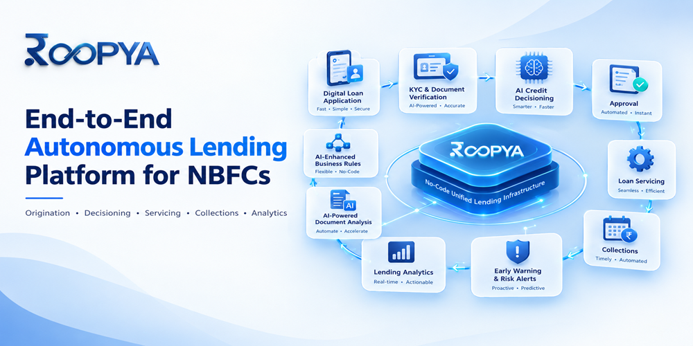 End-to-End Autonomous Lending Platform for NBFCs | Roopya
