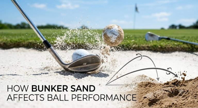 How Bunker Sand Affects Ball Performance