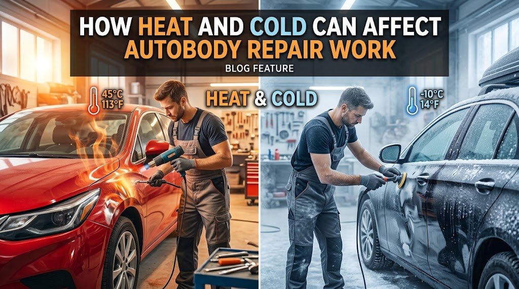 How Heat and Cold Can Affect Autobody Repair Work