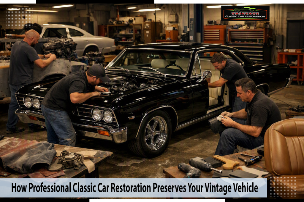 How Professional Classic Car Restoration Preserves Your Vintage Vehicle