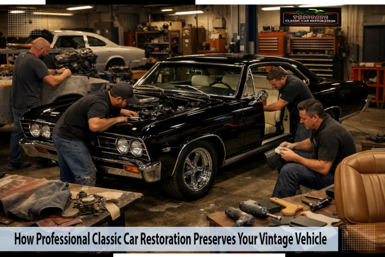 How Professional Classic Car Restoration Preserves Your Vintage Vehicle