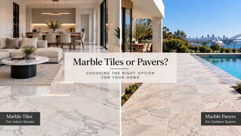 Marble Tiles or Pavers A Guide for Australian Homes