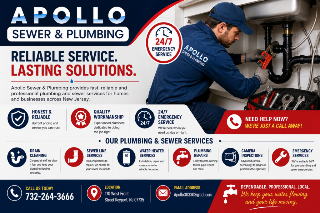 Emergency Plumbing Services Cliffwood Beach