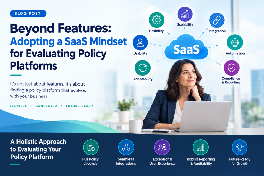 SaaS mindset for evaluating policy platforms