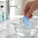 SleepZee adjustable anti-snoring mouthpiece designed for nighttime comfort