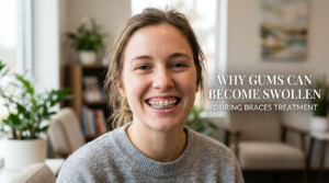 Why Gums Can Become Swollen During Braces Treatment