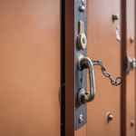 Secure self storage facility with 24hr access for organised belongings and flexible storage space.