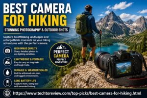 Best camera for hiking with a lightweight design for outdoor landscape photography