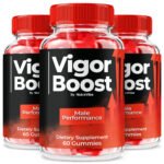 Vigor Boost men’s wellness support dietary supplement bottle
