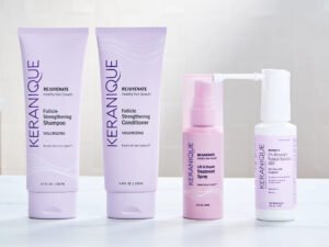 Keranique Hair Regrowth Treatment for Women hair-care system for thinning-looking and fragile hair
